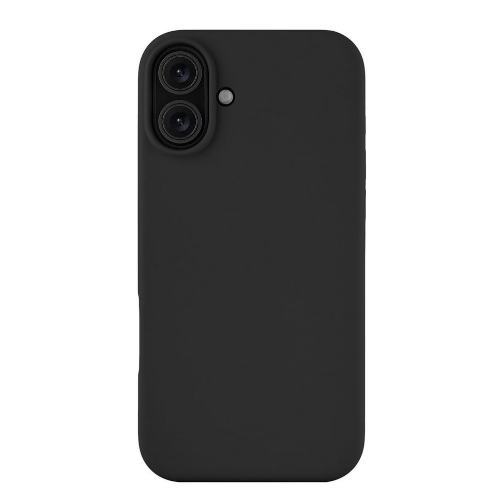 Чехол защитный uBear Touch Mag Case iPhone 16 Plus, софт-тач, черный